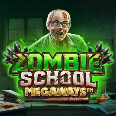 Zombie School Megaways game artwork