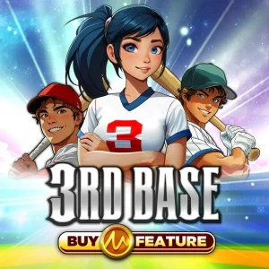 3rd Base mit Baseball-Wilds und Kaskadenwalzen