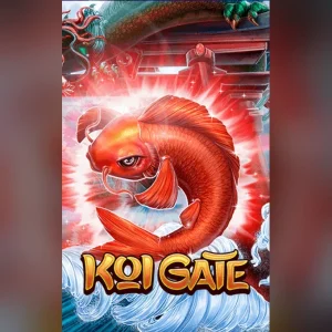 Koi Gate mit expandierenden Koi-Wilds und Respins in beide Gewinnrichtungen.