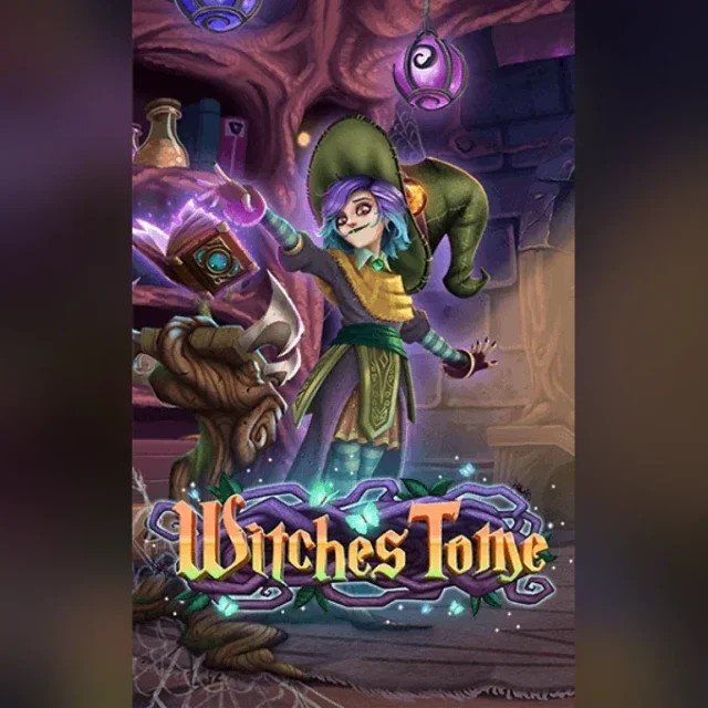 Witches Tome slot artwork