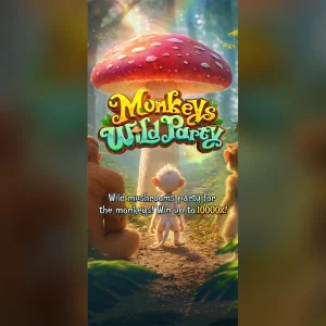 Portada oficial de Monkeys Wild Party