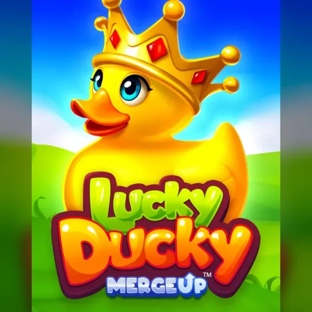 Reseña de Lucky Ducky: patos MergeUP y Free Spins con celdas marcadas