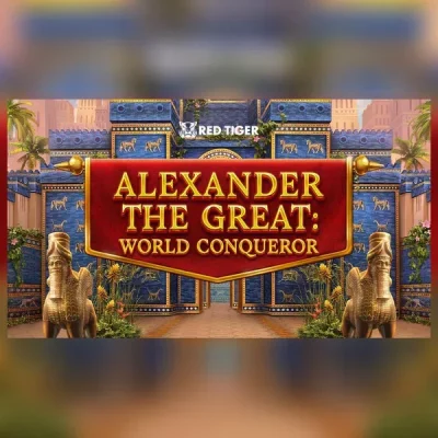 Portada del slot Alexander The Great: World Conqueror