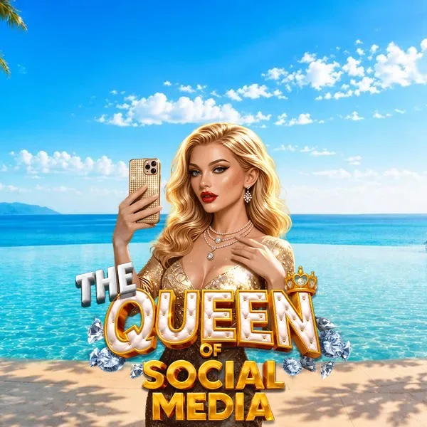 THE Queen of Social Media Betsoft slot artwork
