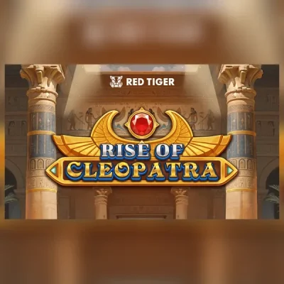 Portada de la slot Rise of Cleopatra