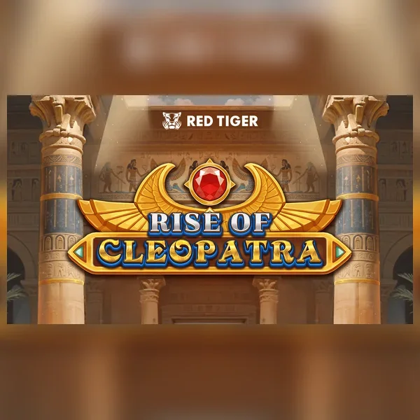Portada de la slot Rise of Cleopatra