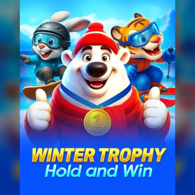 winter trophy hold and win slot cover