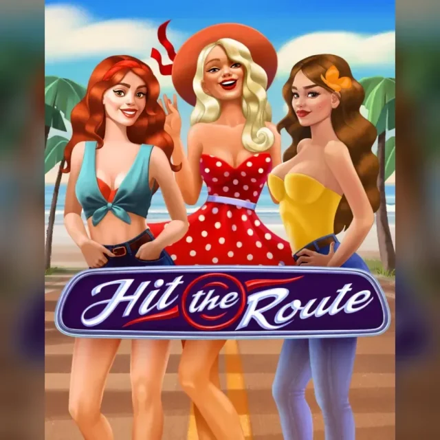 Portada del slot Hit The Route