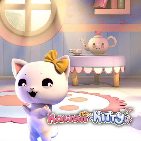 Ilustración de Kawaii Kitty