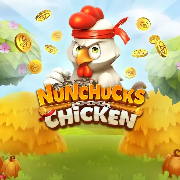 Ilustración de la slot Nunchucks Chicken
