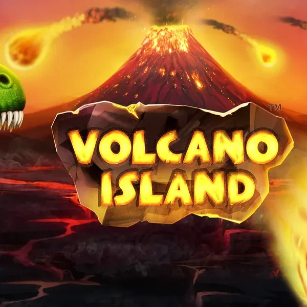 Ilustración de la slot Volcano Island