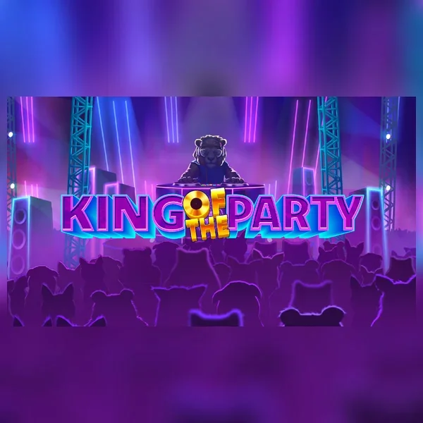 King of the Party game artwork by Thunderkick