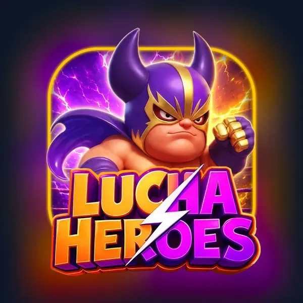 Lucha Heroes slot artwork