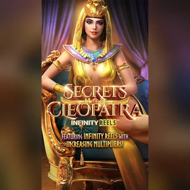 Secrets of Cleopatra slot artwork