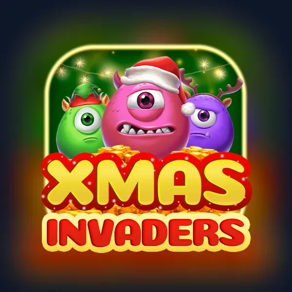 Xmas Invaders slot artwork