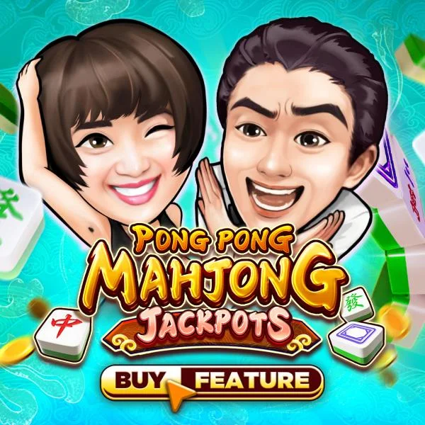 Portada oficial de Pong Pong Mahjong Jackpots
