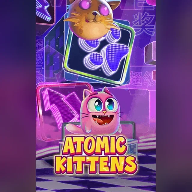 Atomic Kittens slot artwork