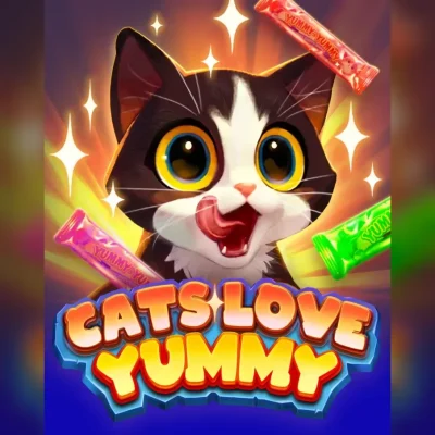 Cats Love Yummy – Slot-Cover
