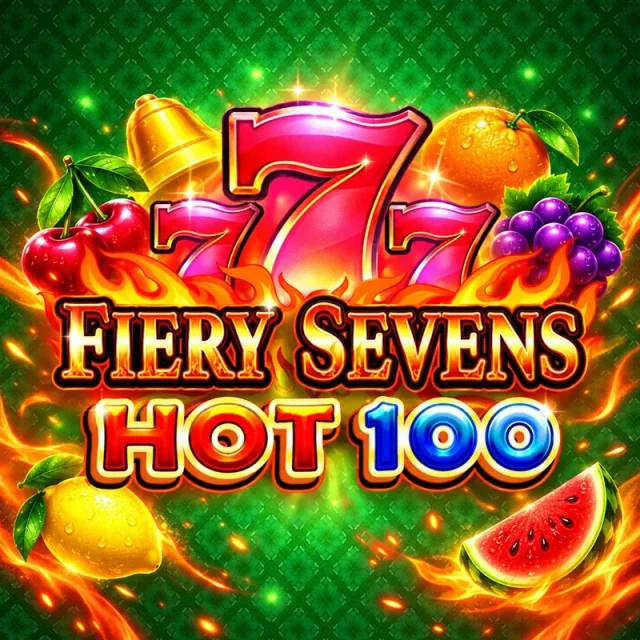 Fiery Sevens Hot 100 slot artwork
