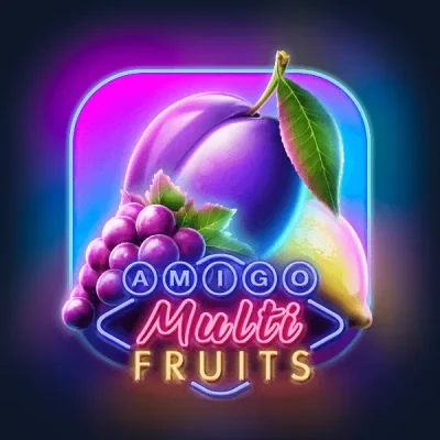 Amigo Multifruits Slot Review: Neon Fruit and Retriggering Free Spins