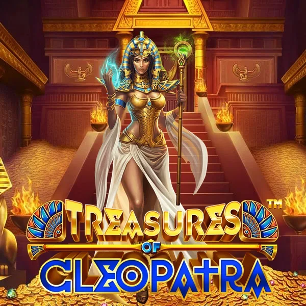 Treasures of Cleopatra Betsoft slot artwork