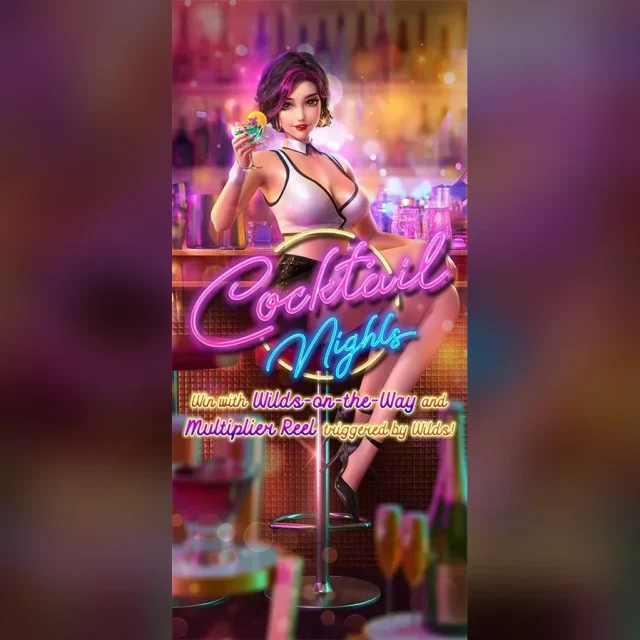 Cocktail Nights slot artwork