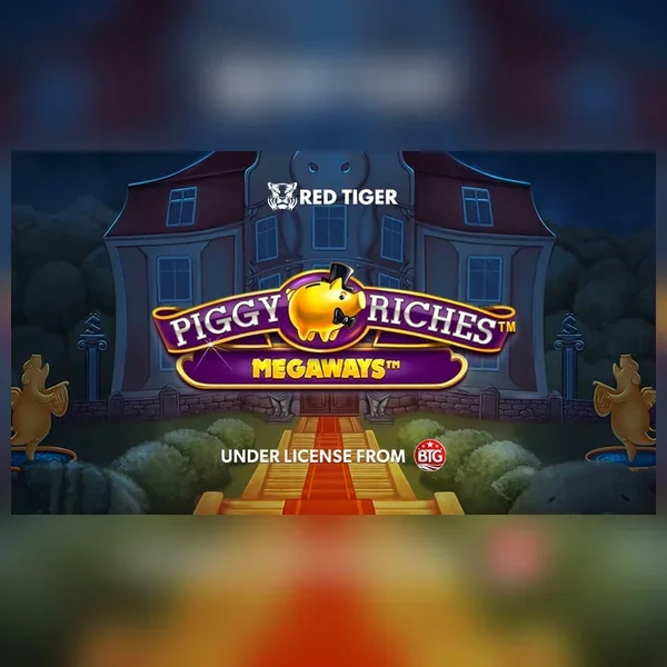 Portada de la slot Piggy Riches Megaways