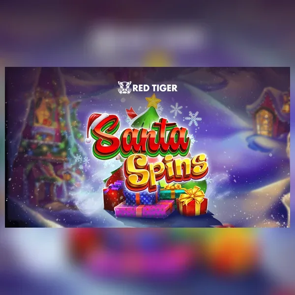 Santa Spins game artwork by Red Tiger