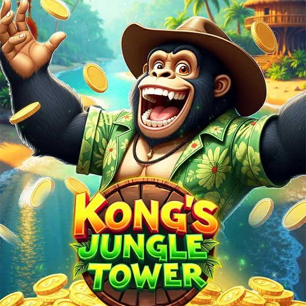 Kong’s Jungle Tower official slot artwork
