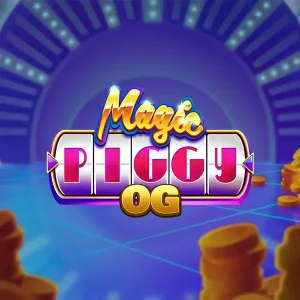 Magic Piggy OG mit Magic Hat, Geldstapeln und Piggy-Point-Anzeige