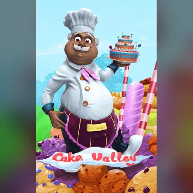 Cake Valley slot artwork