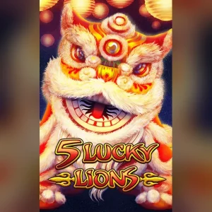 5 Lucky Lions Slot-Cover