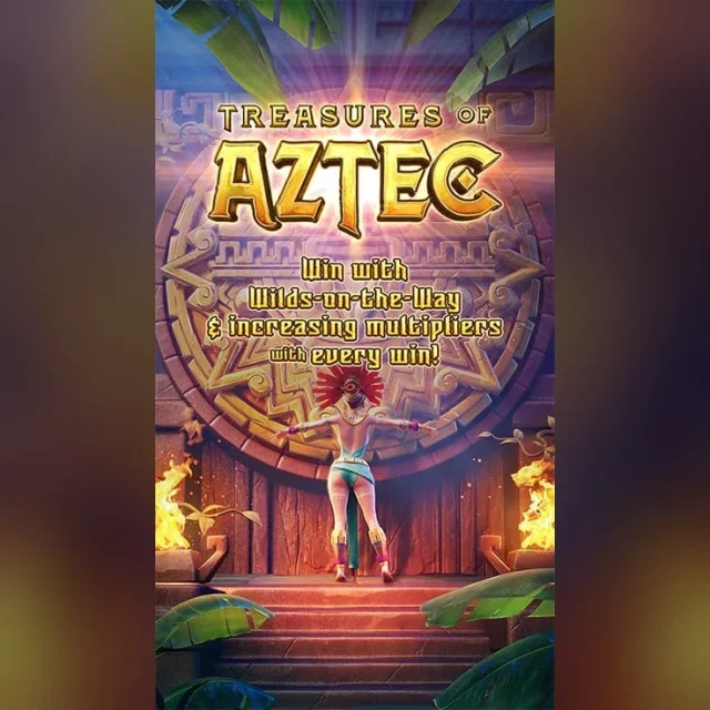 Treasures of Aztec slot artwork