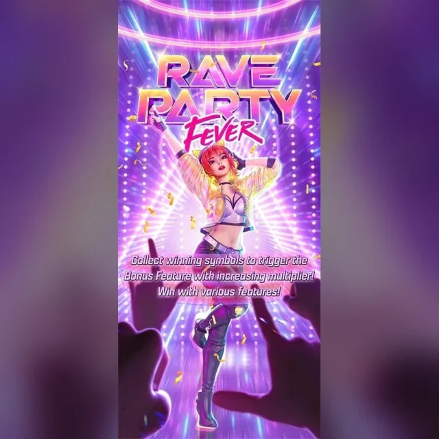 Rave Party Fever slot artwork