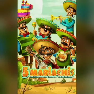 Portada oficial de 5 Mariachis