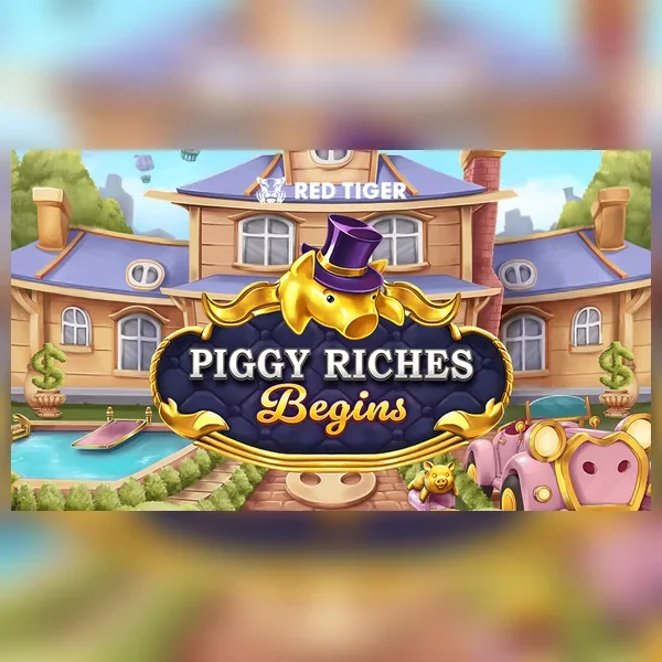 Portada de la slot Piggy Riches Begins
