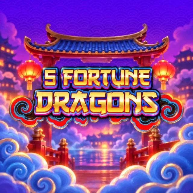 5 Fortune Dragons slot artwork