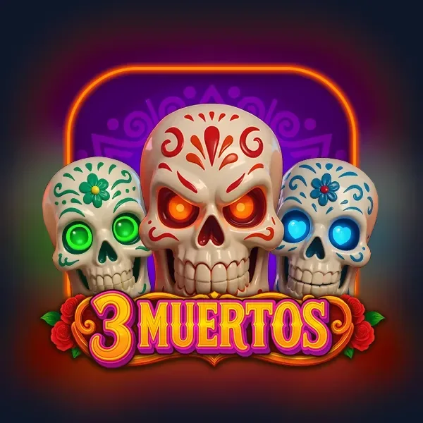 3 Muertos slot artwork