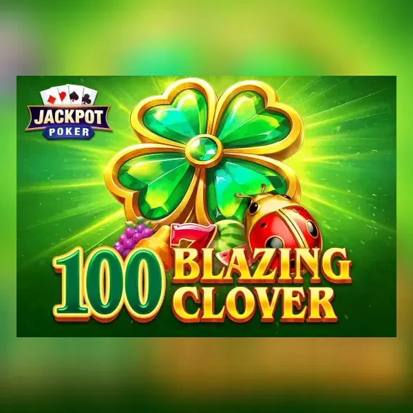 100 Blazing Clover slot artwork
