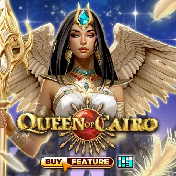 Queen of Cairo official slot artwork