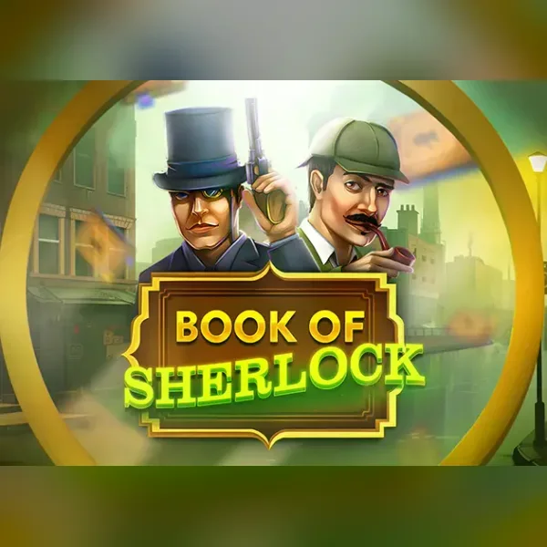 Book of Sherlock slot artwork