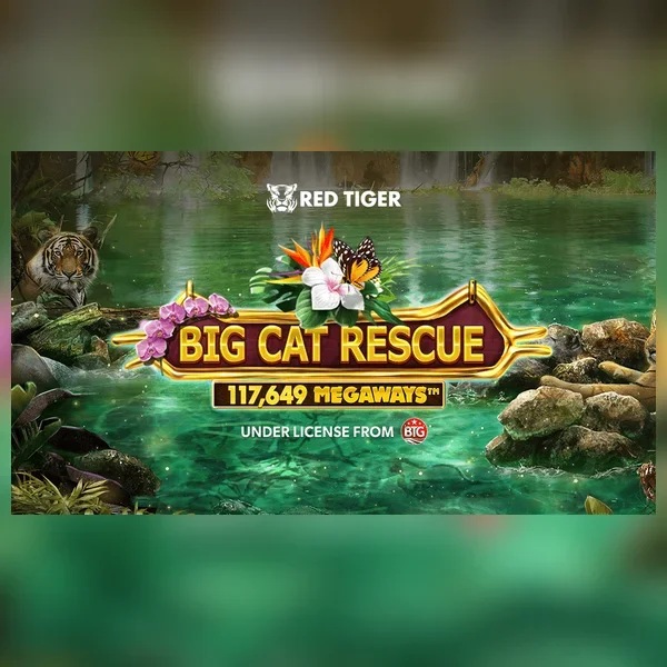 Portada de la slot Big Cat Rescue Megaways™