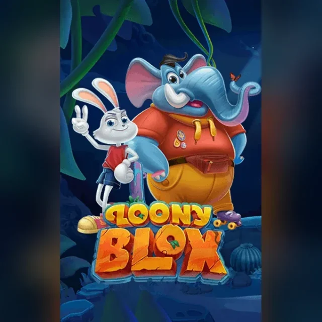Loony Blox slot artwork