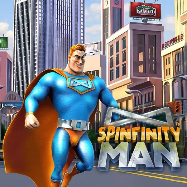 Spinfinity Man Betsoft slot artwork