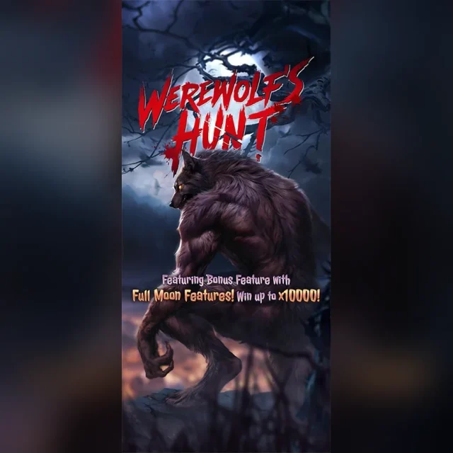 Werewolf's Hunt slot artwork