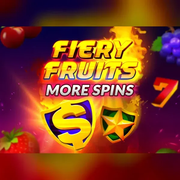 Fiery Fruits More Spins slot artwork