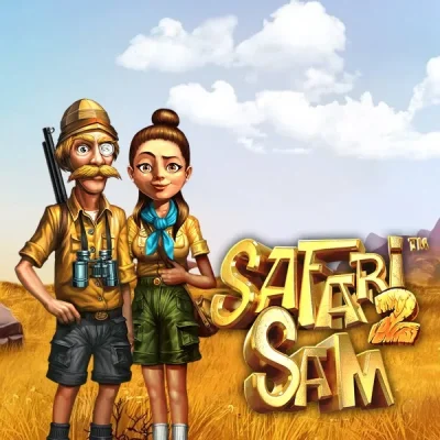 Ilustración de la slot Safari Sam 2