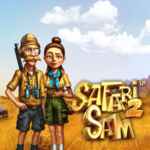 Ilustración de la slot Safari Sam 2