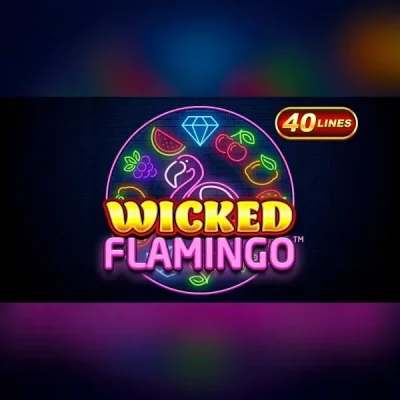 Ilustración de la slot Wicked Flamingo