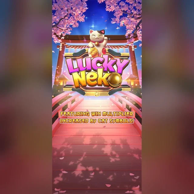 Lucky Neko slot artwork